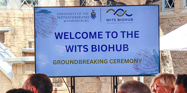 Wits breaks ground on Africa’s first fully integrated BioHub